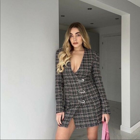 Zara structured blazer dress - Picture 4 of 14